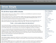 Tablet Screenshot of driversimple.net